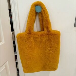 Whistles Oversized Fur Tote Bag